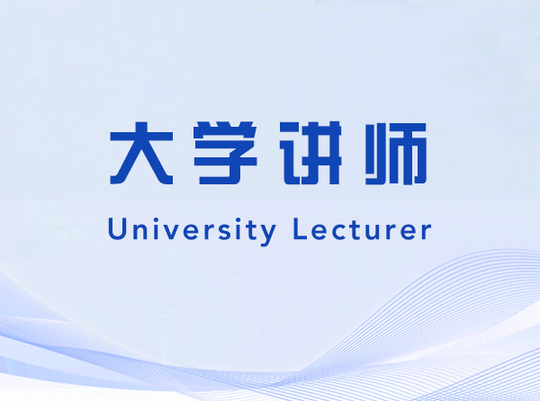 University Lecturer-242111-国内大学讲师
