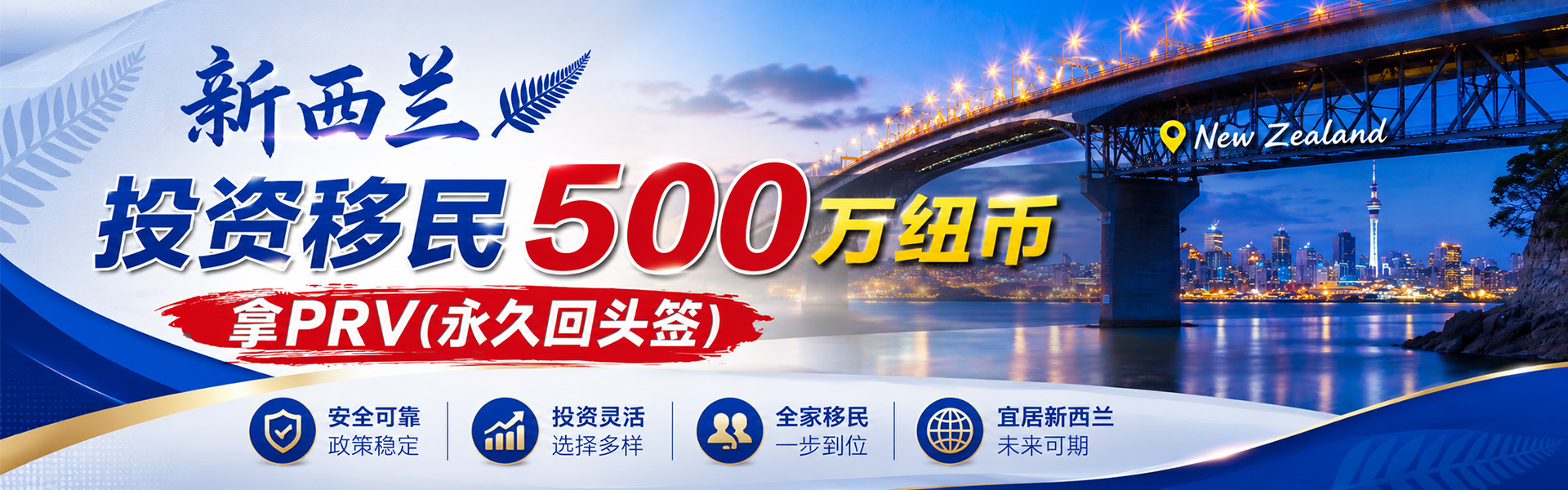 新西兰500万主动者投资